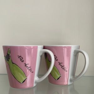 Coffee Mugs Sets of 2 NWOT